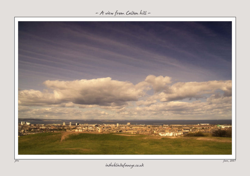 A View from Calton Hill